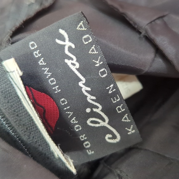 Vintage Karen Okada for David Howard Party Dress, Size 9/10 - Picture 11 of 12